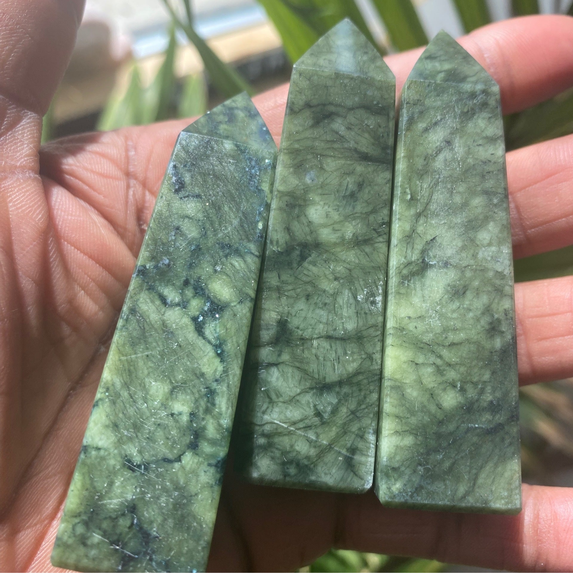 Dark Green Opal Tower 50 70g
